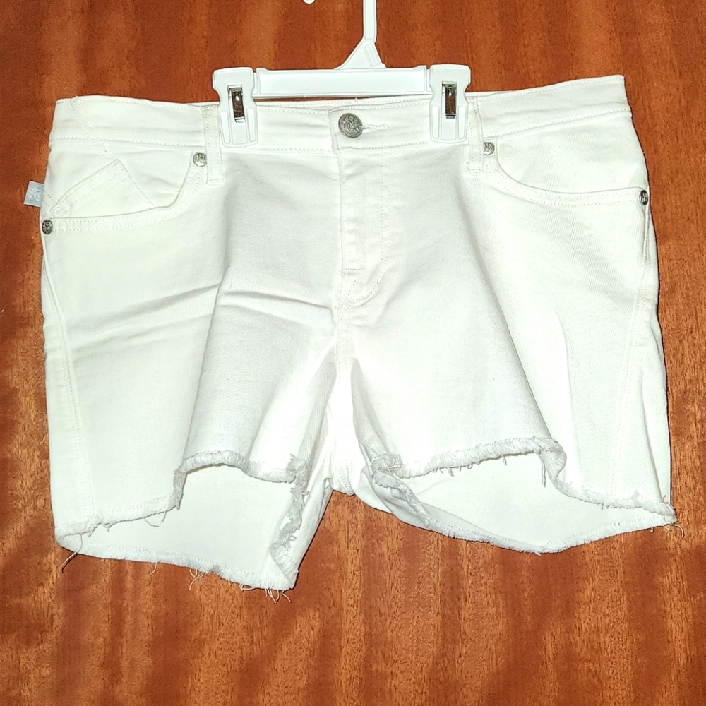 Worn Once! R&R White Denim Shorts